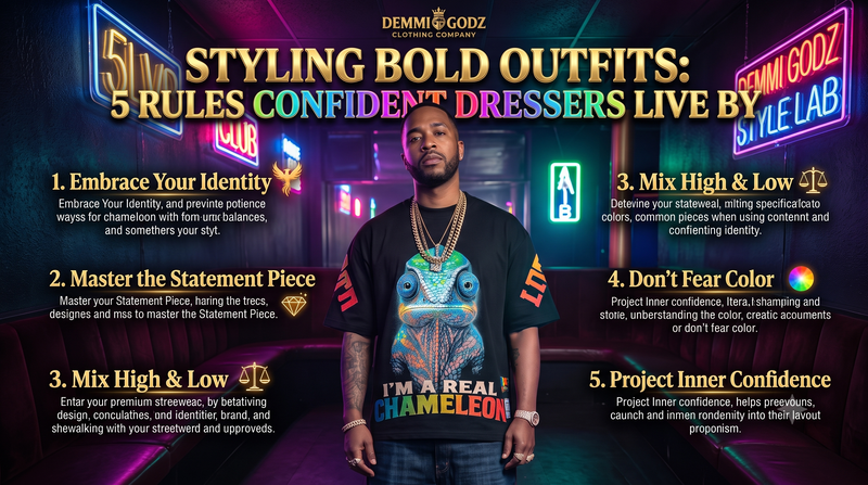 Styling Bold Outfits: 5 Rules Confident Dressers Live By