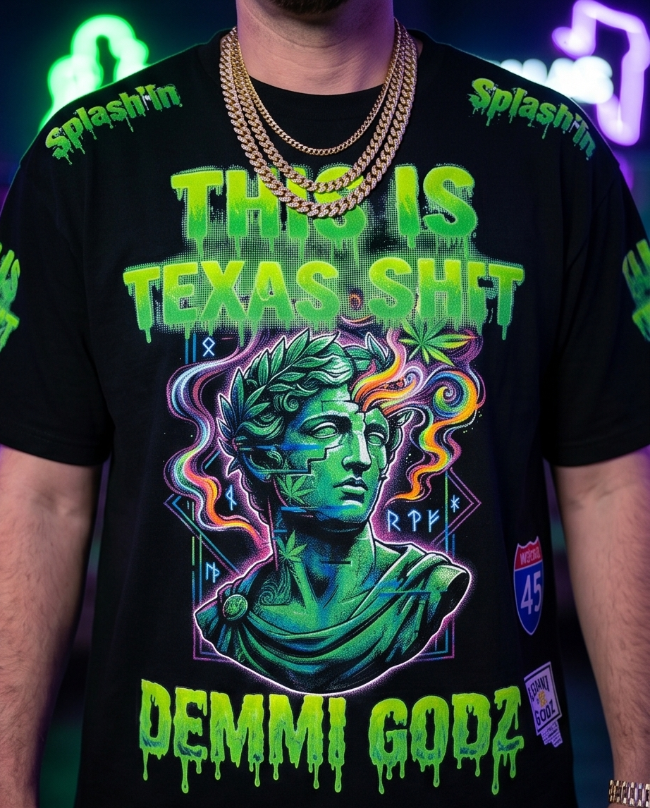 Michelangelo Swag — Urban Shirt & Short Set (XL)