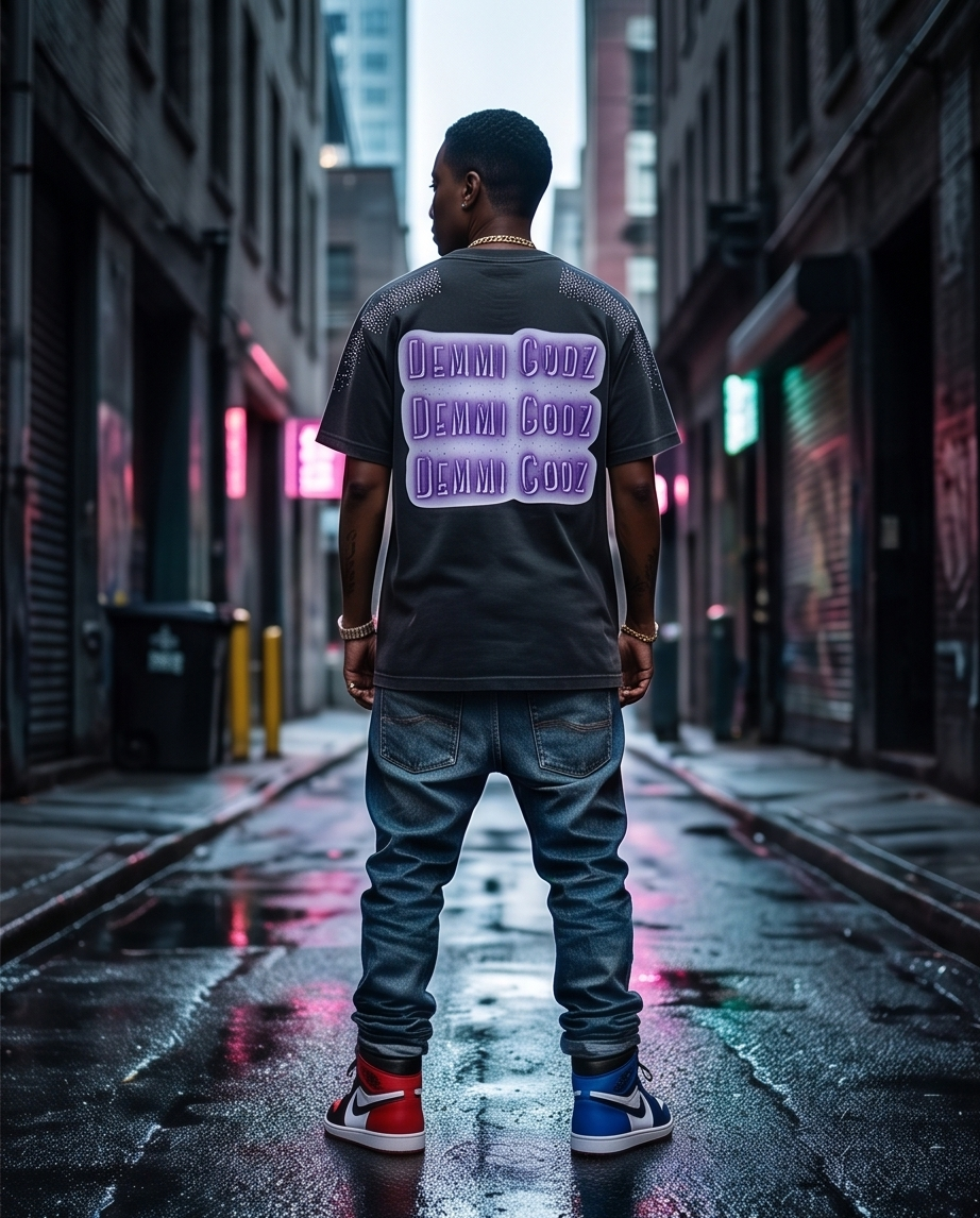 Eldorado Red Story — Vintage Heavyweight Streetwear Tee (XL) — One‑of‑a‑Kind