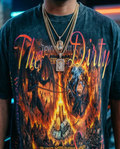 The Dirty South Kong — Urban Vintage Heavyweight Tee (M) — One‑of‑a‑Kind Streetwear