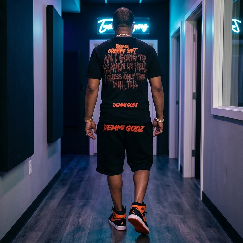 Raging Gorilla — Shirt & Short Set (Medium) — Streetwear Collection — One of a Kind
