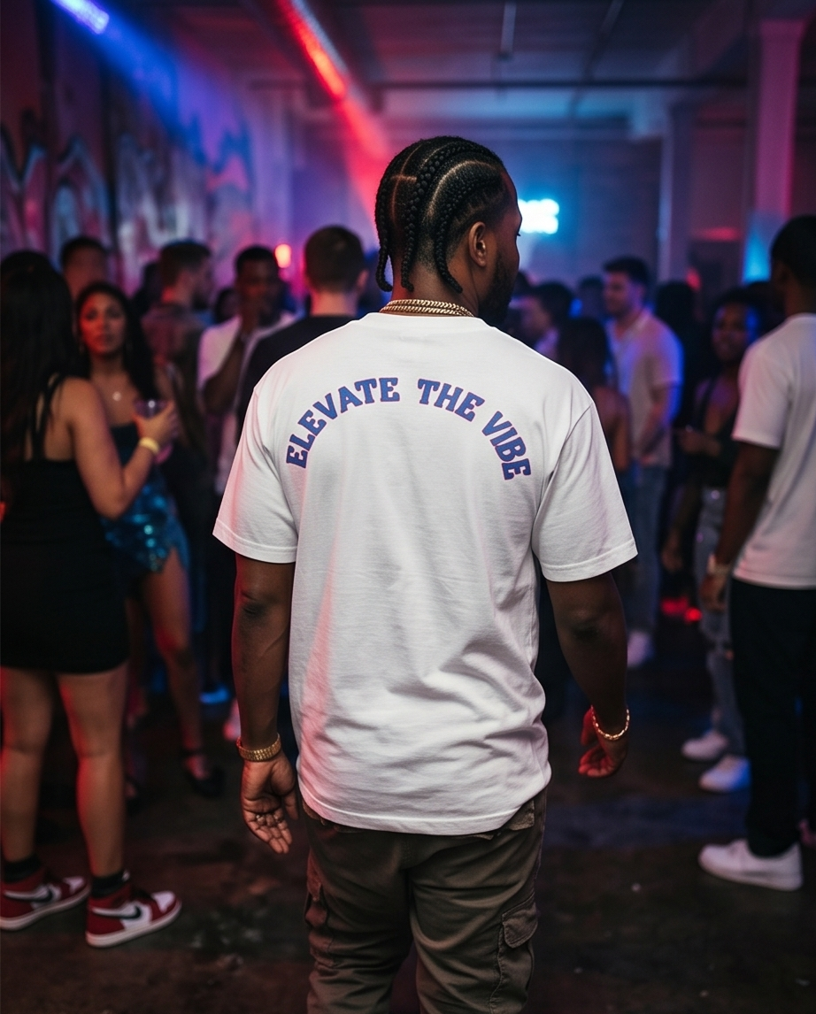 "Favored by Demmi Godz" — Urban Heavyweight T‑Shirt (Large) — One‑of‑a‑Kind Streetwear
