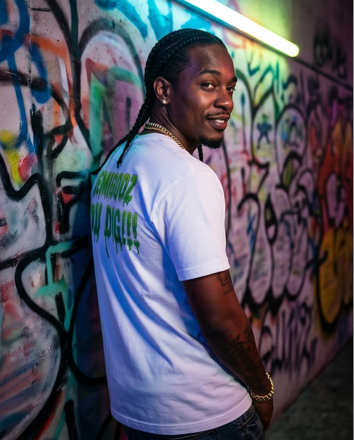 Rudy’s Chicken Heavyweight Tee - True-to-Size, Large | Southern Texas Style - Demmi Godz Clothing Company