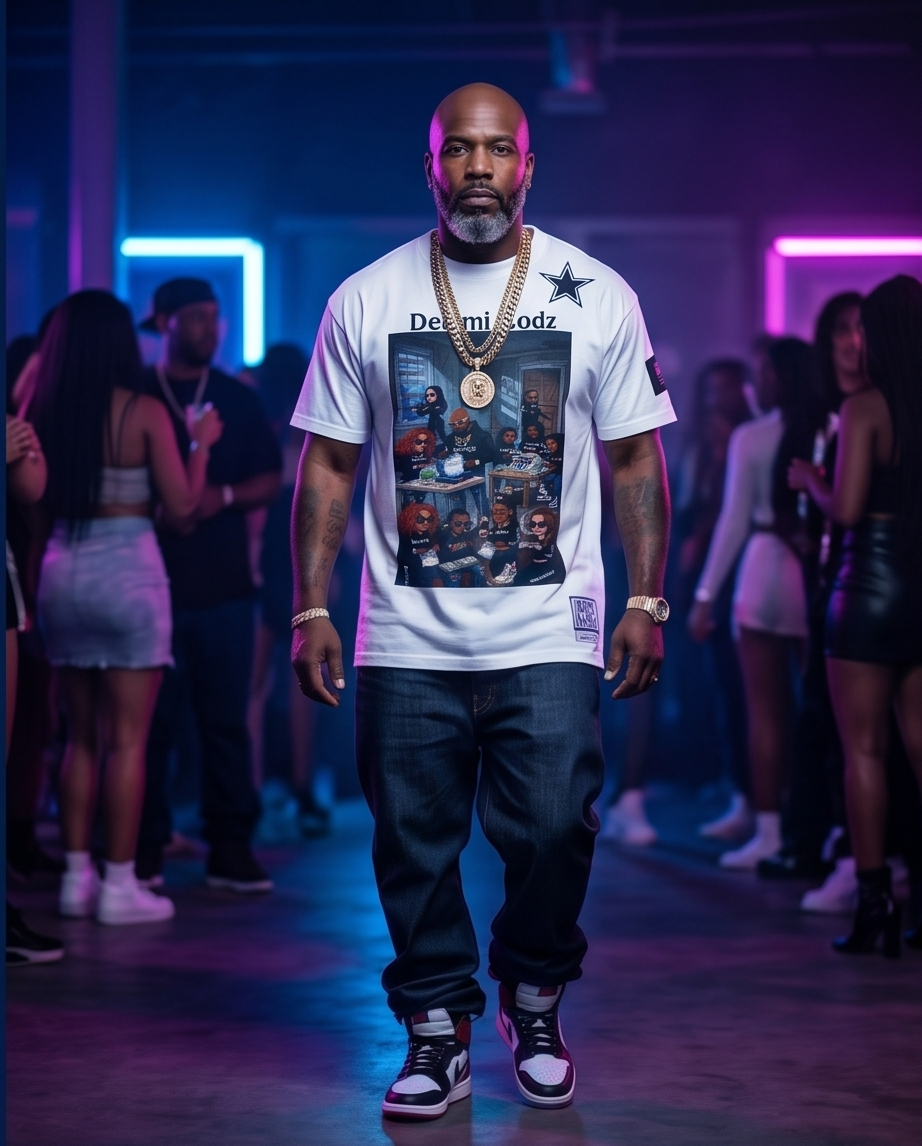Dallas Skyline Traphouse T-Shirt  — Large | Streetwear Collection