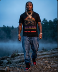 Jason — Friday the 13th | Urban Heavyweight Streetwear Tee (Large) — One‑of‑a‑Kind Black