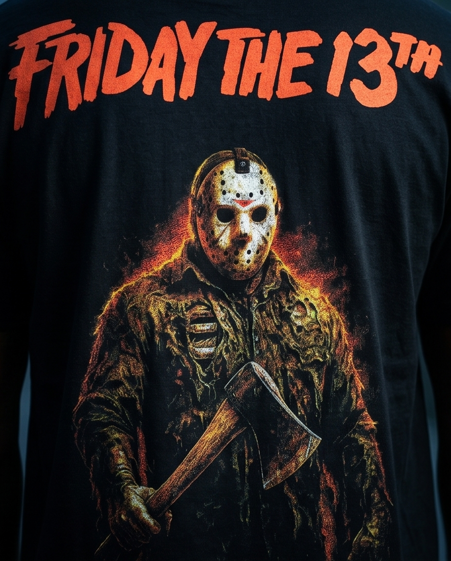 Jason Friday the 13th Tee - Urban Heavyweight Black Large Men&
