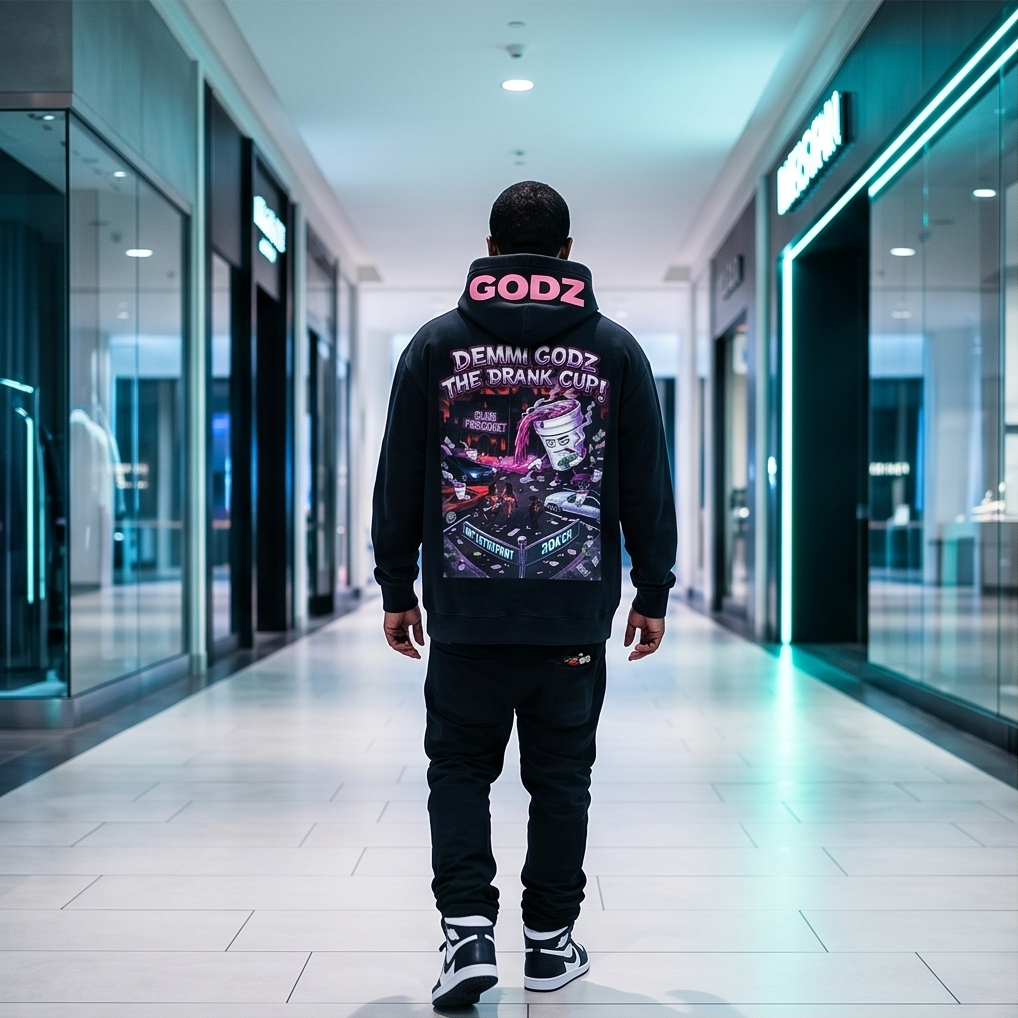 Urban Vintage Wash Oversized Hoodie — Large