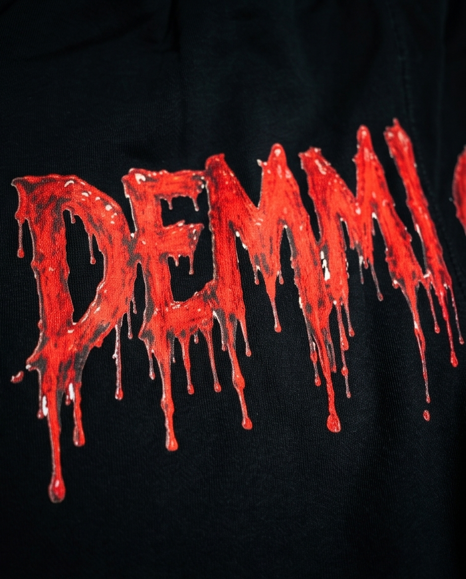 Rage of Demmi Godz - Stylish Black Urban Streetwear Shorts for Men and Mens Hoodies Streetwear - Demmi Godz Clothing Company