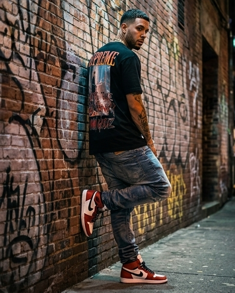 Scarface Urban Shirt & Short Set — Size M - One of a Kind