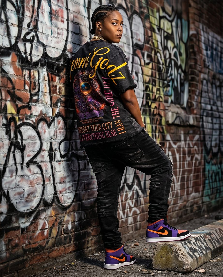 Vintage “The Drank Is Dead” Snow-Washed Oversized Heavyweight Tee — Large — One‑of‑a‑Kind Streetwear